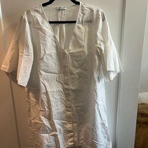 Madewell Elegant White Dress